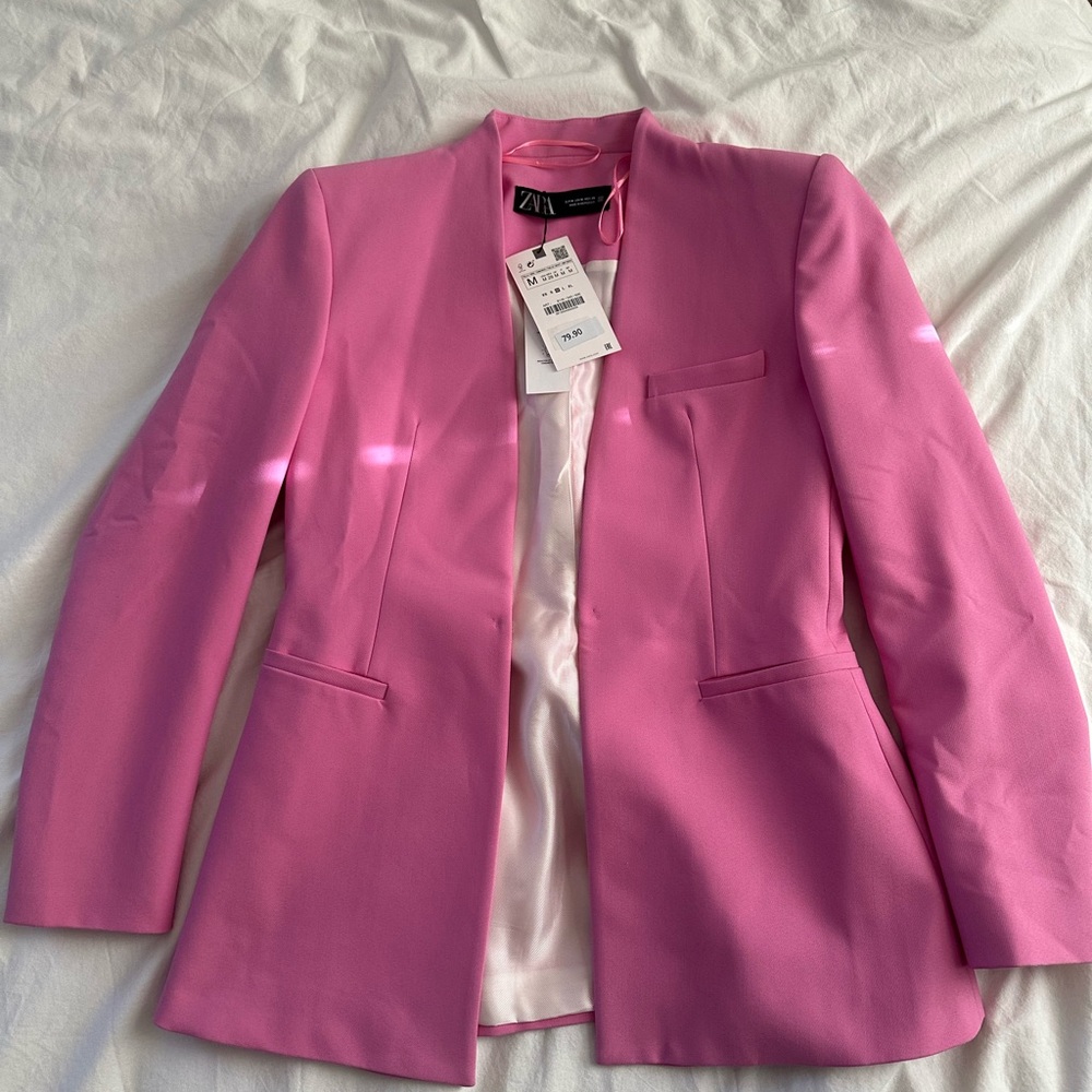 NWT Zara Pink Women's Blazer